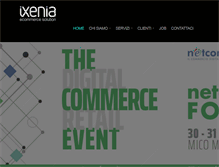 Tablet Screenshot of ixenia.com